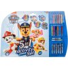 OMAĽOVÁNKA Labková patrola SADA S FLAMASTRAMI A NÁLEPKAMI VEĽKÁ 54 x 38 CM