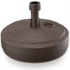 Stojan MPOR, hnedý, 390 mm, PVC, na plážový slnečník/dáždnik 20-26 mm