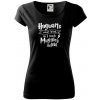 Harry - Hogwarts wasn’t hiring, so I teach Muggles instead - Dámske tričko Pure - XL ( Čierna )