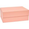 Svetloružový kartónový úložný box s vekom 33x25x15 cm Hako – OYOY Living Design
