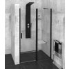 Polysan Zoom Line - Sprchové dvere Black 110 cm, číre sklo ZL1311B
