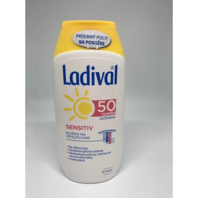 Ladival opaľovacie mlieko citlivá pokožka SPF50 200 ml