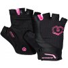 Dámske cyklistické rukavice Arcore, SOOL Čierna,Ružová S