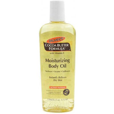 Palmer's Hand & Body hydratačný telový olej pre suchú pokožku Cocoa Butter Formula 24 hour MoitureSoybean Sesame Safflower with Vitamin E 250 ml