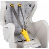 BELLELLI MR FOX Detská sedačka na bicykel B-FIX Relax polohovateľná, hodvábne šedá