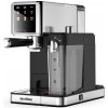 Pákový kávovar s napeňovačom mlieka BestBerg BBCF-2032 / 1350 W / 1,2 l / 20 bar / strieborná/čierna