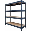 Kovona Regál Heavy Rack 177 x 200 x 60 lak čierny 8595145606108