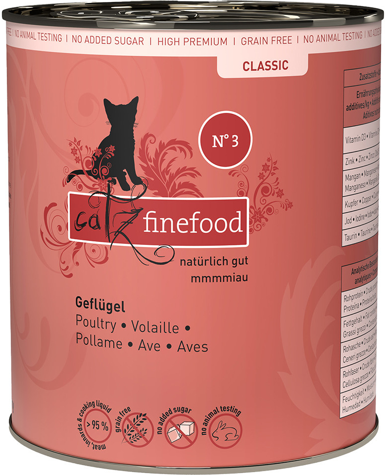 Catz Finefood drůbeží 6 x 800 g