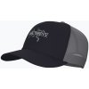 Arcteryx Bird Word Trucker baseballová čiapka black /cloud