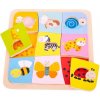 Bigjigs Toys Drevené puzzle 9 zvierat