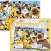 Maľovanie podľa čísiel formát A3 Stretávka mačiek