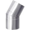 Komínové nerezové koleno 30 ° - ø 140mm, hr. mat. 0,8mm