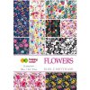 HAPPY COLOR papier A4 80g/m2 15listov 25 vzorov FLOWERS