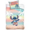 Carbotex Obojstranné obliečky Lilo & Stitch motív Dovolenkový režim 100% bavlna 70x90 140x200