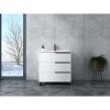 Torino White Kúpeľňová skrinka s umývadlom 90cm