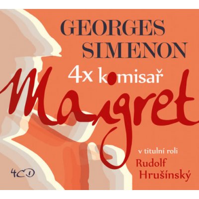 4x komisař Maigret - 4CD - Georges Simenon