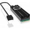 RAIDSONIC Aktívny chladič pre M.2 2280 SSD IB-M2HSF-703