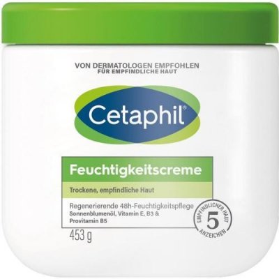 Cetaphil Moisturizers intenzívne hydratačný krém na tvár a telo 450 g od  26,66 € - Heureka.sk