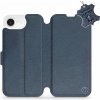 Mobiwear Kožené flip knižkové pre Apple iPhone 16e - Modré 5906511807174