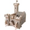 Woodcraft Drevené 3D puzzle hrad I