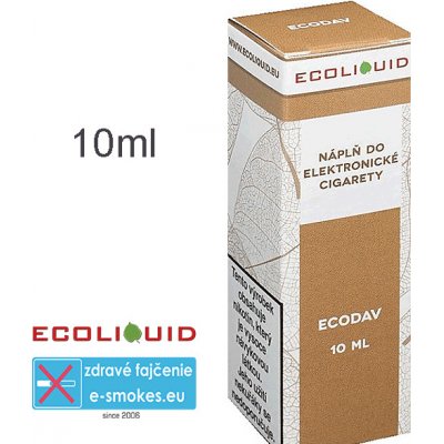 ecoliquid ecodav 10ml 3mg – Heureka.sk