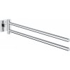 Grohe QuickFix Start Cube - Dvojitý držiak uterákov, dĺžka 44 cm, chróm - 40976000