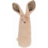 BIBS Kangaroo plyšová hrkálka,Vanilla