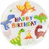 Godan Priesvitný balón s dinosaurami
