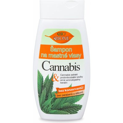 BC Bione šampón na mastné vlasy Cannabis 260 ml