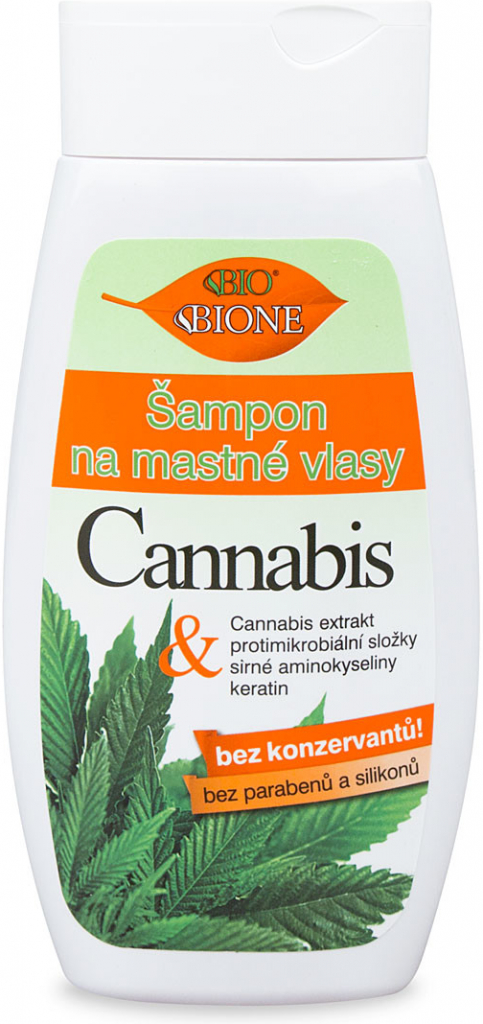 BC Bione šampón na mastné vlasy Cannabis 260 ml