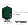IVAR Multifunkčná tlaková expanzná nádoba - pre sanitárnu teplú vodu, vykurovacie systémy a elimináciu vodných rázov MULTI: IVAR.DPV 150 - 150l; 10bar; 5/4