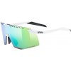 Uvex Pace Stage CV - white matt/mirror green uni