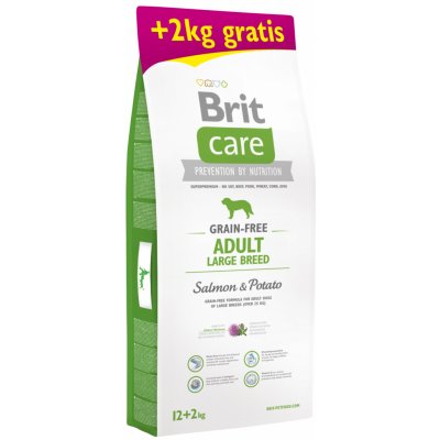 Brit Care Grain-free Adult Large Breed Salmon & Potato 2 x 12 kg