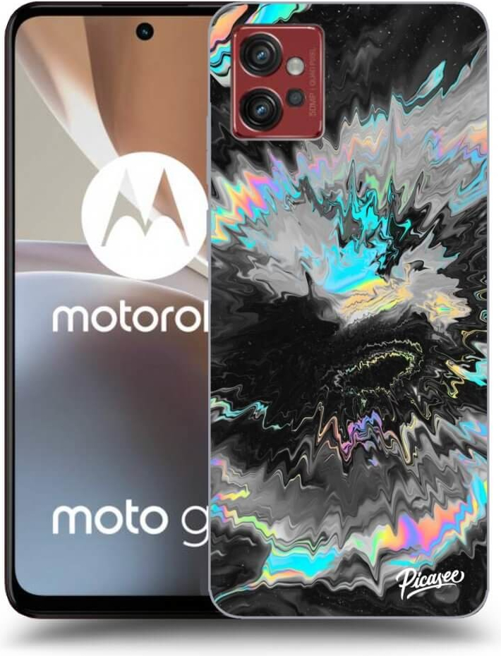 Púzdro Picasee silikónové Motorola Moto G32 - Magnetic čierne