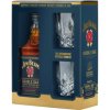 Whisky Jim Beam Double Oak + 2 poháre GB 43% 0,7L