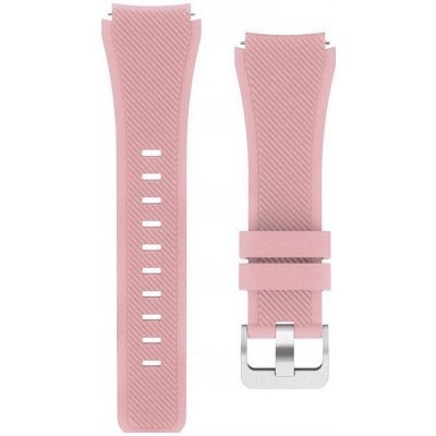 Ružový silikónový náramok pre Samsung Galaxy Watch - SM-R800, 46mm V2