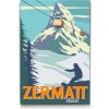 Vymalujsisam.sk Maľovanie podľa čísiel - Zermatt, Švajčiarsko Veľkosť: 40x60cm, Rám: Bez rámu, iba zrolované plátno