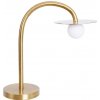 MaxLight Enigma stolová lampa 1x2 W zlatá T0054