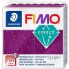 Modelovacia hmota, 57 g, polymérová, FIMO Effect, trblietavá cyklámenová