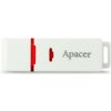 Apacer USB flash disk, USB 2.0, 64GB, AH223, biely, AP64GAH223W-1, USB A, s krytkou