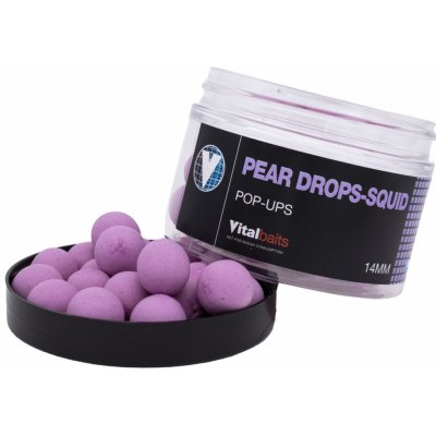 Vitalbaits Pop-Up Pear Drops-Squid 50g 14mm (04-0034)