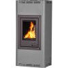 Krbová kamna AQUAFLAM ® 12 s výměníkem - šedá, automatická regulace