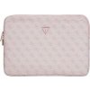 Guess PU 4G Triangle Logo Obal pro Notebook 14 - ruzová 14543222