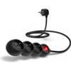 CONNECT IT prodlužovací kabel 230 V, 3 zásuvky, 1,5 m, s vypínačem (černý) CES-1013-BK