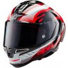 ALPINESTARS prilba SUPERTECH R-10 TEAM karbón/červená/biela 2024 - M (obvod 57 - 58 cm)