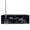 ČIERNY MINI-AUDIO PREHRÁVAČ BT-298PRO HIFI S VÝKONOM 50 W + 50 W MIC, SD, USB