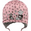 RDX Viazacia čiapka Líška Ružová Veľ. 4