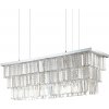 Závesné svietidlo Ideal lux 166360 MARTINEZ SP8 CROMO 8xE14 40W chróm