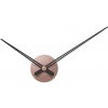 Nástenné hodiny Karlsson KA5838PI Little Big Time Mini Sharp 45cm