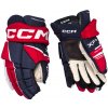 Hokejové rukavice CCM Tacks XF 80 Navy/Red/White Senior 14 palcov